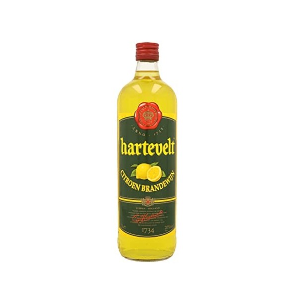 Hartevelt Eau-de-vie de citron 1,0L 20% Vol. 