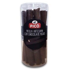 Gaufres Artisan Neulas ou Chocolat Blanc 280g Biscuit en forme de tube recouvert dun enrobage de chocolat noir.