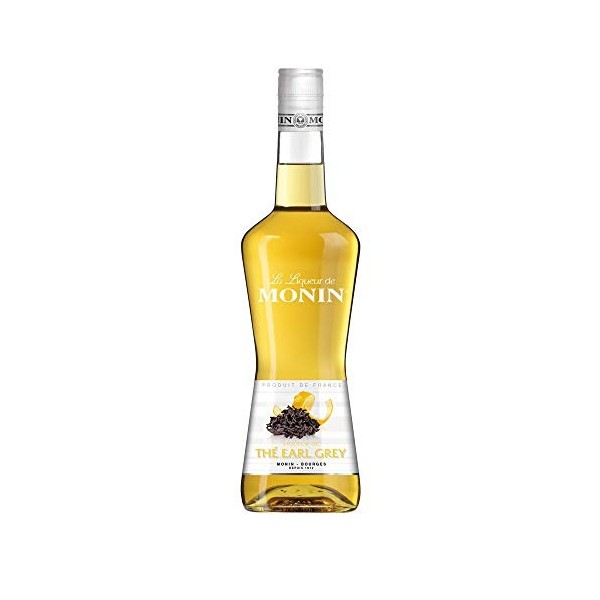 MONIN - Liqueur de Thé Earl Grey pour Cocktail - Arômes Naturels - 70cl