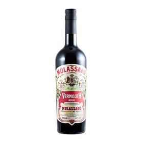 MULASSANO - Vermouth Rosso - Vermouth - 18% Alcool - Origine : Italie/Piémont - Bouteille de 75 cl