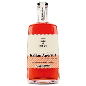 BIRDS Italian Apéritif – Sans alcool I Spritz fruité sucré avec des notes acidulées – Pour cocktails et long drinks sans alco