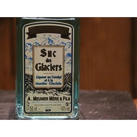 Suc des Glaciers/Liqueur génépi & menthe glaciale - 35 cl