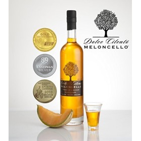 Meloncello Liqueur de Melon Cantaloup 700ml - Dolce Cilento Meloncello italien 3 médailles 