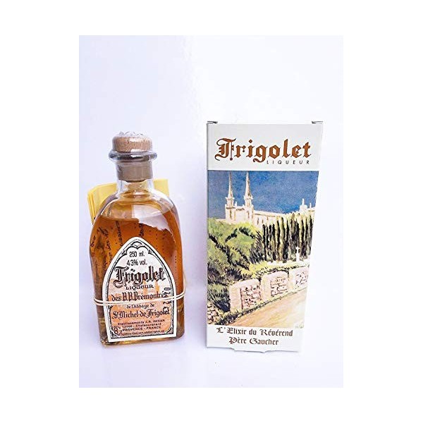 Authentique Liqueur Frigolet, lélixir du Révérend Père Gaucher de lAbbaye de Saint Michel de Frigolet, 250 ml