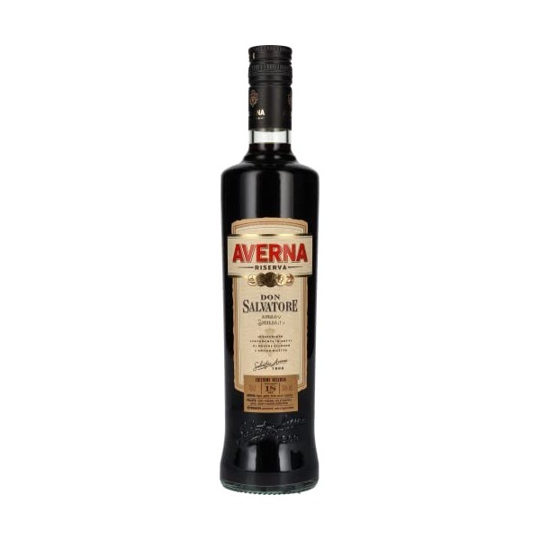 Liqueur am?re Amaro Averna Riserva Don Salvatore 18 mois 0,70 lt.
