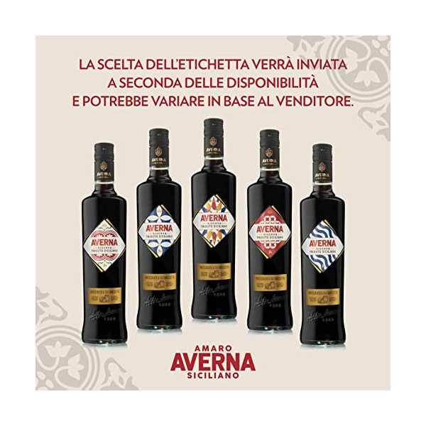 Liqueur am?re Amaro Averna Riserva Don Salvatore 18 mois 0,70 lt.