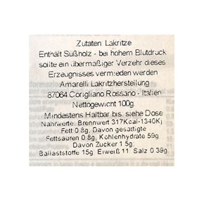 Amarelli Réglisse - Spezzata - Réglisse Pur - 100 gr