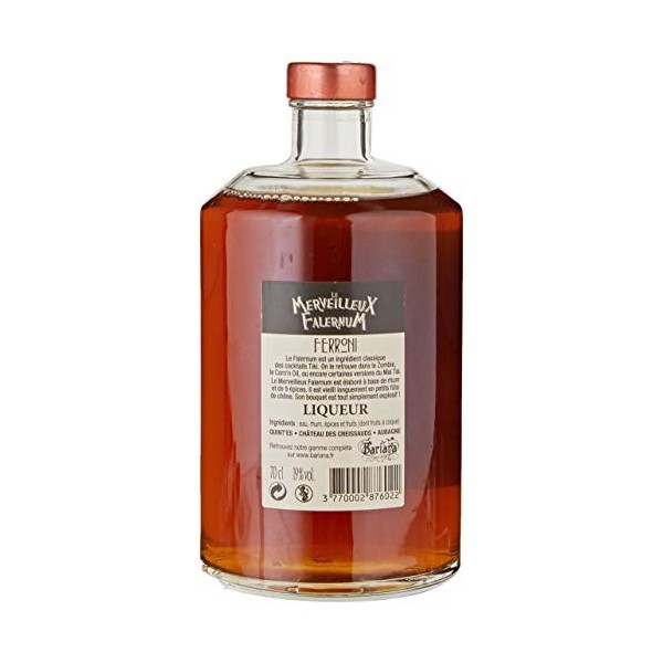 FERRONI Provence Merveilleux Falernum 70 cl