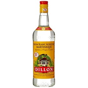 Dillon Rhum Blanc Agricole Martinique 1L & GET 27 Liqueur de Menthe Poivrée, Cocktail Digestif Liqueur de Menthe Fraîche, 17,
