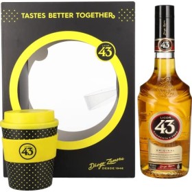Licor 43 CUARENTA Y TRES ORIGINAL 31% Vol. 0,7l in Giftbox with Coffeecup