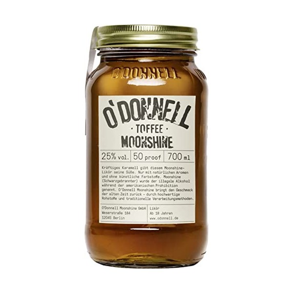 ODonnell Moonshine Toffee 0,7L 25% Vol. 