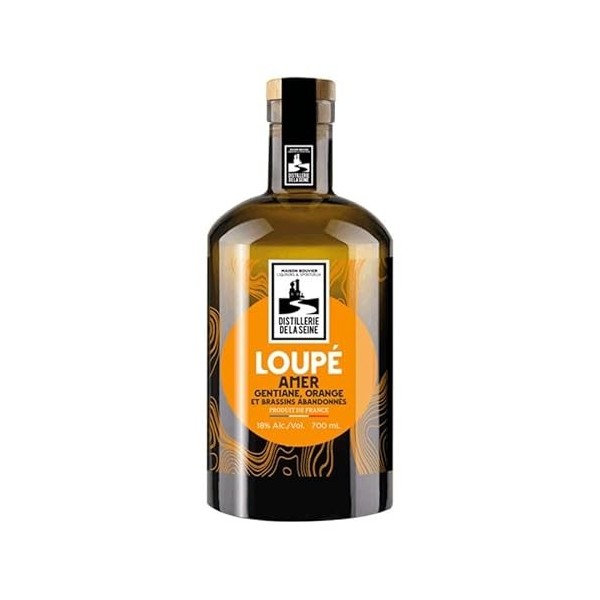 Liqueur amère "Loupé" 70cl 18% - Distillerie de la Seine - Made in Calvados