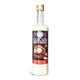 Coconut Liqueur Cocco Siffredi - Made in Italy - 70 Cl Bootle Booze - 21% Vol