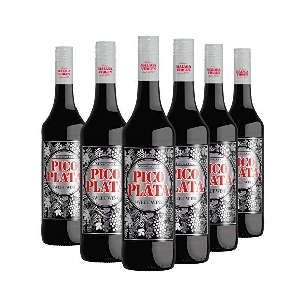 Pico Plata - Pack de 6 Bouteilles 75cl - Vin de liqueur doux