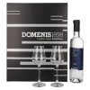 Domenis 1898 Luce Di Uve Grappa Di Malvasia 38% Liqueur With 2 Glasses 0.5 L