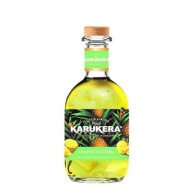 KARUKERA - Punch Ananas Victoria - Liqueur de Rhum - 18% Alcool - Origine : France/Guadeloupe - Bouteille 70 cl