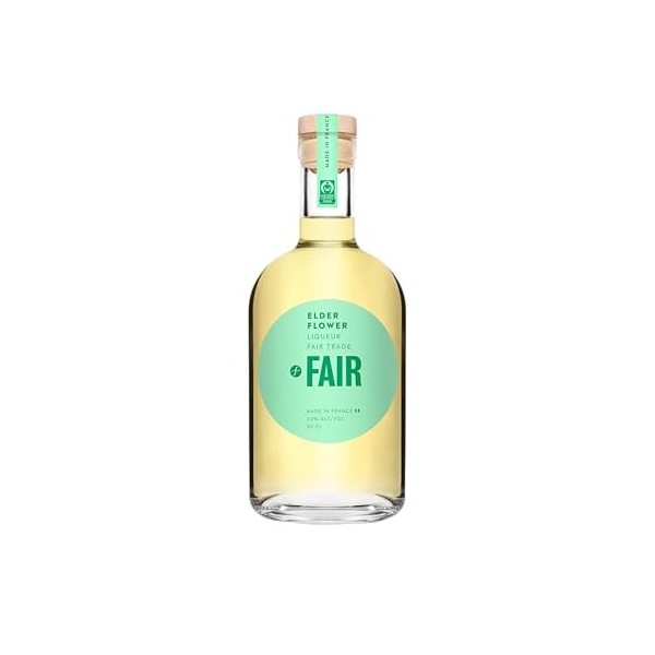 FAIR - Liqueur de Sureau - Origine : Poitou-Charentes/France - 20% Alcool - Bouteille 70 cl