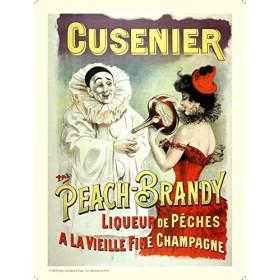 Peach-brandy, liqueur de pêches