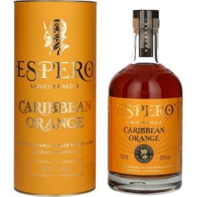 Ron Espero CARIBBEAN ORANGE Liqueur Creole 40% Vol. 0,7l in Giftbox