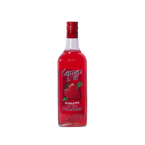 Fraise Schnapps Strawberry Caiman Love 70cl 16% Alcool