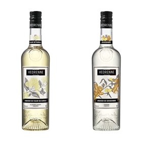 LIQUEUR DE FLEUR DE SUREAU VEDRENNE 20% - 70 cl & Liqueur de Gingembre 25% 70CL