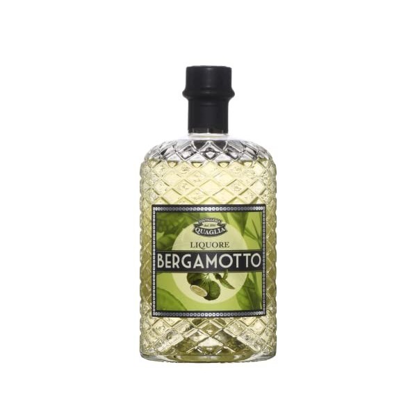 QUAGLIA - Bergamotto - Liqueur dagrumes -35 purcent Alcool - Origine: Italie/Piémont - Bouteille 70 cl