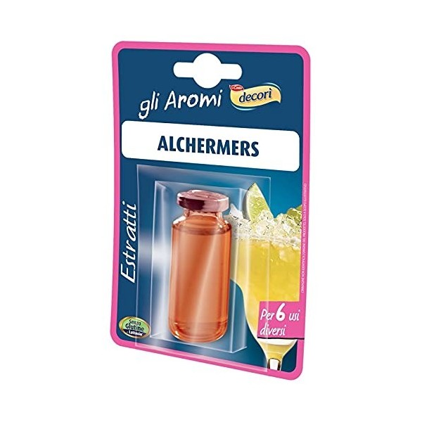 Decorì Alchermes Extrait pour liqueurs. - Carton 12 pièces