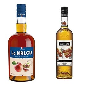 Liqueur LE BIRLOU Apéritif 18% - 70cl & CRÈME DE CHÂTAIGNE VEDRENNE 18% - 70 cl