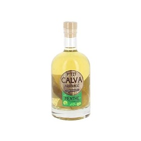 Ptit Calva - Calvados arrangé menthe et citron vert 50cl 28% - Made in Calvados