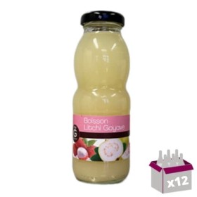 12x25cL - Boisson litchi goyave GILBERT - 3L