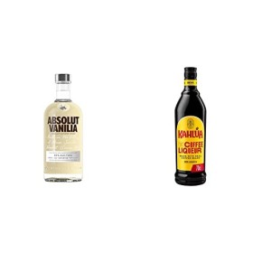 Absolut Vodka Vanille 70cl 38% & Kahlua Liqueur Café 70 cl