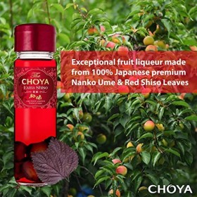 The Choya Extra Shiso Umeshu Red 17% Vol. 0,7l