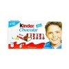 KINDER Chocolat - Barres chocolatées fourrées au lait 8 barres 100g - Le paquet de 8 barres.