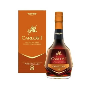 Carlos I Solera Gran Reserva AMONTILLADO Brandy de Jerez 40,3% Vol. 0,7l in Giftbox
