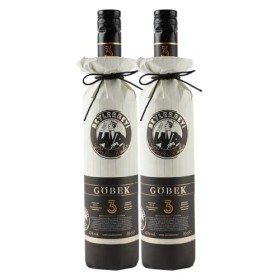 RAKI - Beylerbeyi Göbek Raki 2 x 50cl | Eau de Vie Turque Aromatisée à lAnis - 100% Raisins Frais - Sans Sucres Ajoutés | Tr