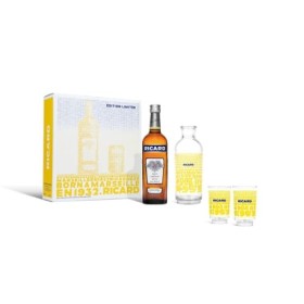 RICARD Pastis de Marseille Edition limitée 90 ans Apéritif anisé - 45%, 70cl & Coffret RICARD Pastis de Marseille Années 50 A