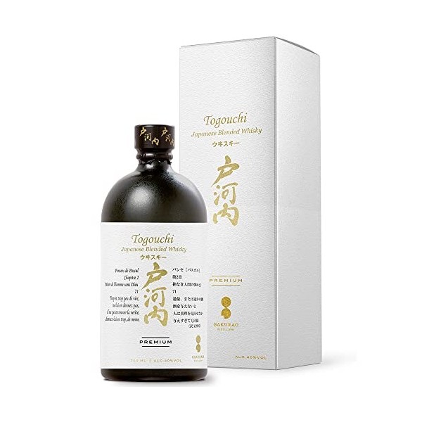 Whisky Togouchi Premium sous étui 40° 70CL & Bumbu XO Rhum 700 ml