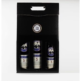Beylerbeyi - Coffret Raki Mavi 100cl + 70cl + 35cl | Eau de Vie Turque Aromatisée à lAnis - 100% Raisins Frais - Sans Sucres