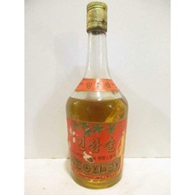 60 cl isamsul liqueur de ginseng non millésimé années 1970 à 1980 alcool années 70 - Corée