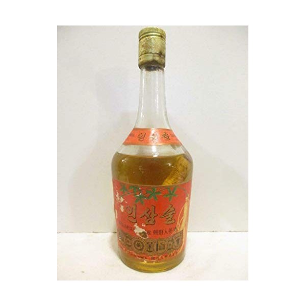 60 cl isamsul liqueur de ginseng non millésimé années 1970 à 1980 alcool années 70 - Corée