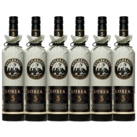 RAKI - Beylerbeyi Göbek Raki 6 x 70cl | Eau de Vie Turque Aromatisée à lAnis - 100% Raisins Frais - Sans Sucres Ajoutés | Tr