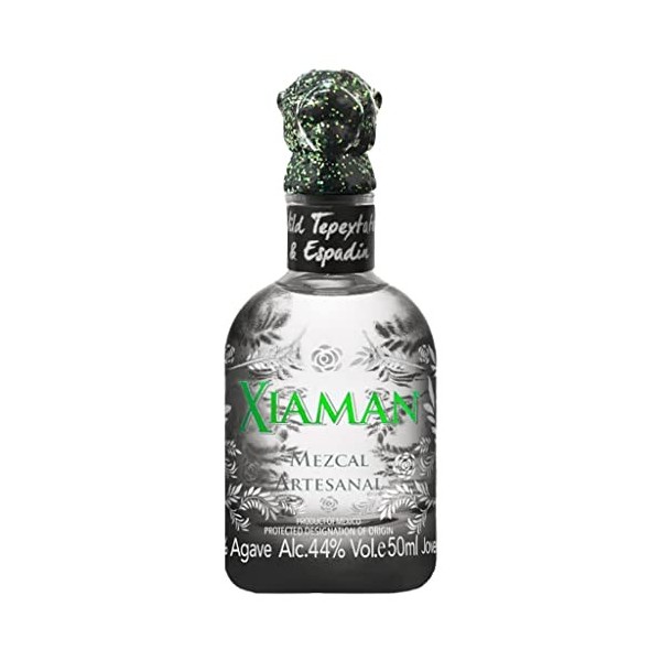 Xiaman Mezcal - Wild Tepextate & Espadin - Artisanal Joven Mezcal - 100% Handmade - Made In Mexico - 44% ABV - 50ml