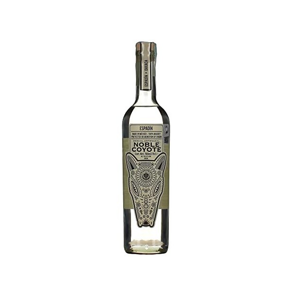 NOBLE COYOTE ARTESANAL MEZCAL ESPADIN BLANCO 43°