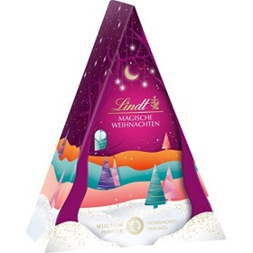 Lindt Sapin de Noël magique au chocolat | 105 g | Sélection des meilleurs chocolats de Noël | Cadeau de chocolat | Chocolats 