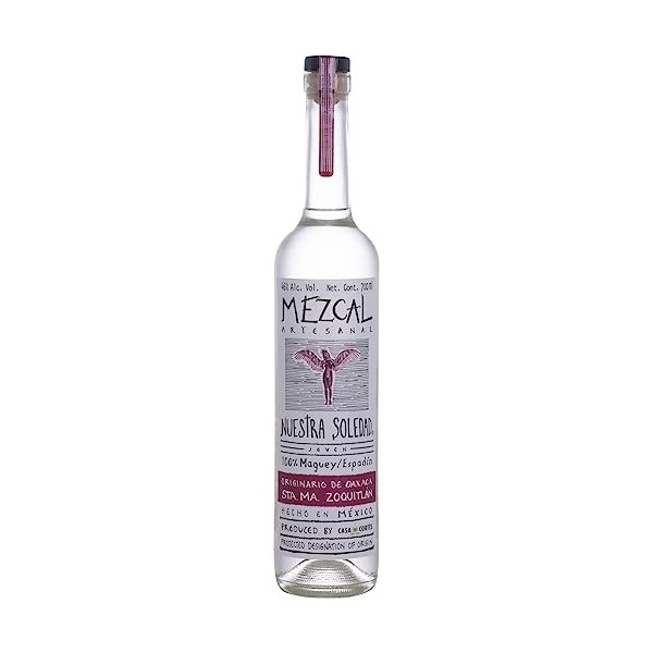 Nuestra Soledad Mezcal Joven STA. MA. ZOQUITLÁN 46% Vol. 0,7l