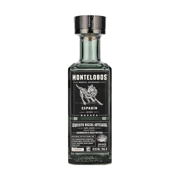 Montelobos ESPADÍN Joven 100% Agave Mezcal Artesanal 43,2% Vol. 0,7l