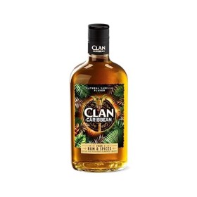 CLAN CARIBBEAN Spiced Rhum épicé - 35%, 70cl