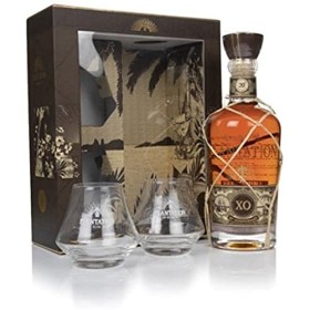 PLANTATION RUM - XO 20th Anniversary - Rhum Vieux Ambré - Origine : Barbade - Notes de Vanille, Cacao & Epice - 40 % Alcool -