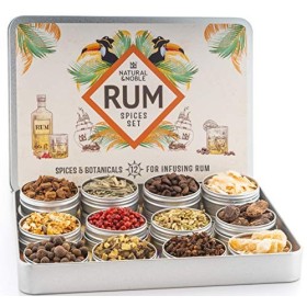 Natural & Noble Kit dépices au rhum. Préparez vous-même un délicieux rhum épicé