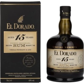 El Dorado 15 Years Old Rum 70 cl